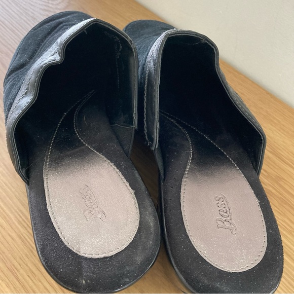 Bass Size 11 Black Dooley Cushion Mules - Picture 10 of 10